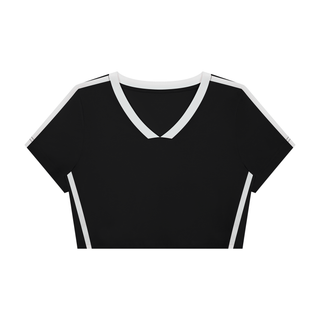 Women’s Slim Fit Color Block T-Shirt