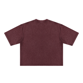 Unisex Heavyweight Mineral Wash Boxy T-Shirt