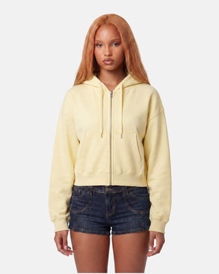 The Crop Zip Sweatshirt