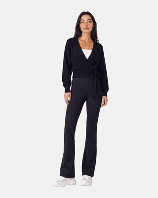 The Tie-Front Knit Crop