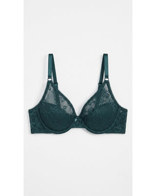 Lace Deep Plunge Demi Bra