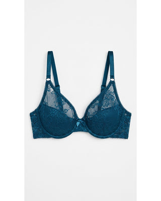 Lace Deep Plunge Demi Bra