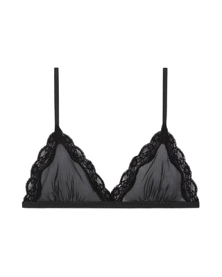 Mesh Triangle Bralette