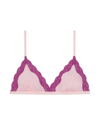 Mesh Triangle Bralette