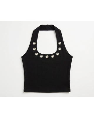 Metal Cutout Halter