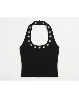 Metal Cutout Halter