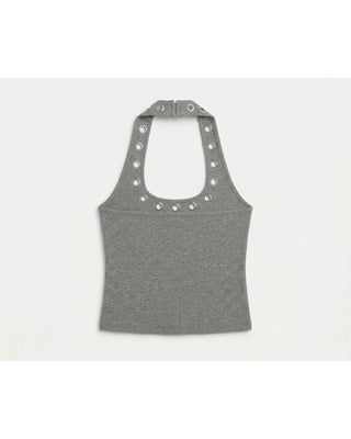 Metal Cutout Halter