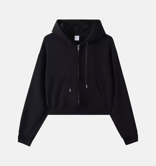 The Crop Zip Sweatshirt