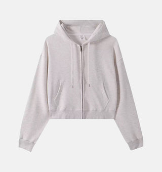 The Crop Zip Sweatshirt