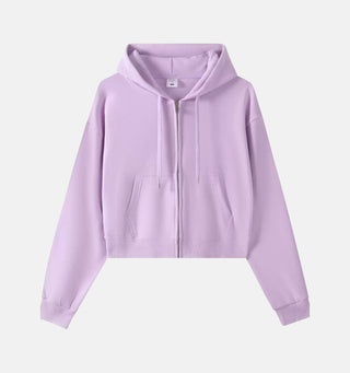 The Crop Zip Sweatshirt