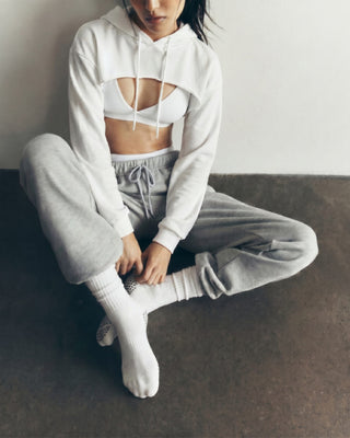 Thin Cropped Hoodie
