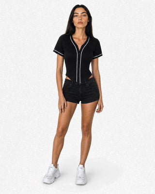 Women's Piping Baseball Jersey