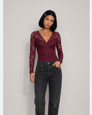 Floral Lace Long Sleeve Top