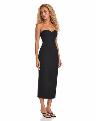 Knit Strapless Slim Fit Dress