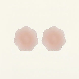 No See by NOCI — Invisible Silicone Nipple Covers — Flower