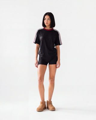 Unisex Colorblock Striped T-Shirt