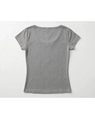 Tie-Front Fitted Tee
