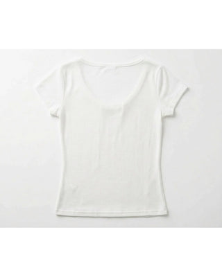 Tie-Front Fitted Tee